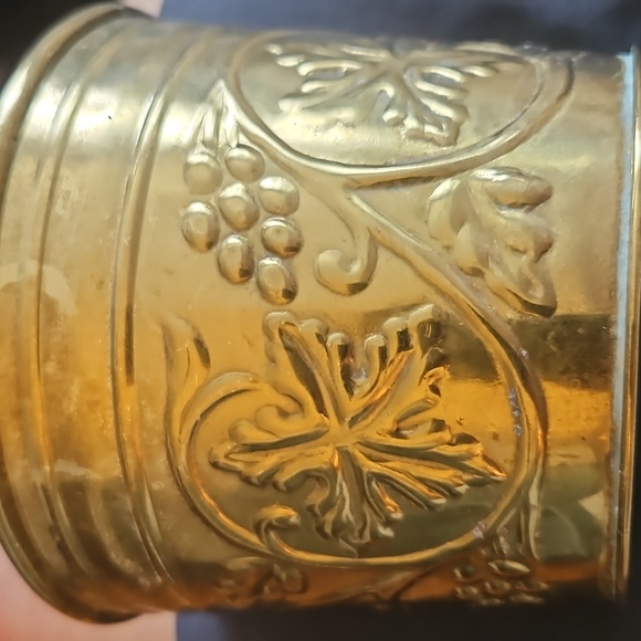 *Set of 3 Vintage Brass Planters - Picture 7 of 9